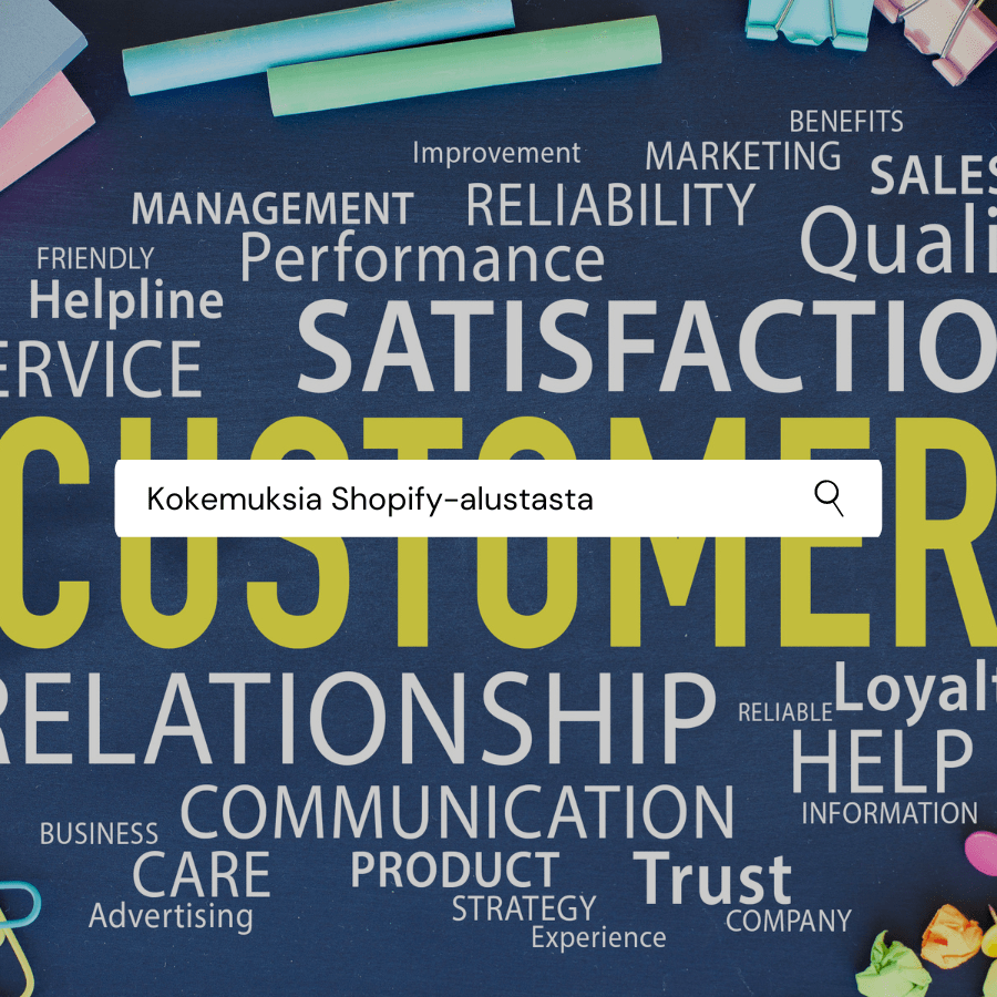 Shopify kokemuksia - Asiakkaidemme Shopify kokemuksia +3 vuoden käytön jälkeen