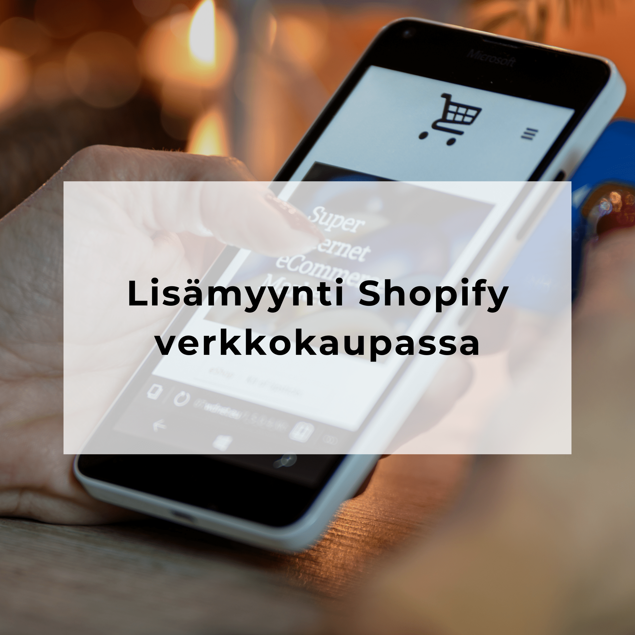 Lisämyynti Shopify verkkokaupassa