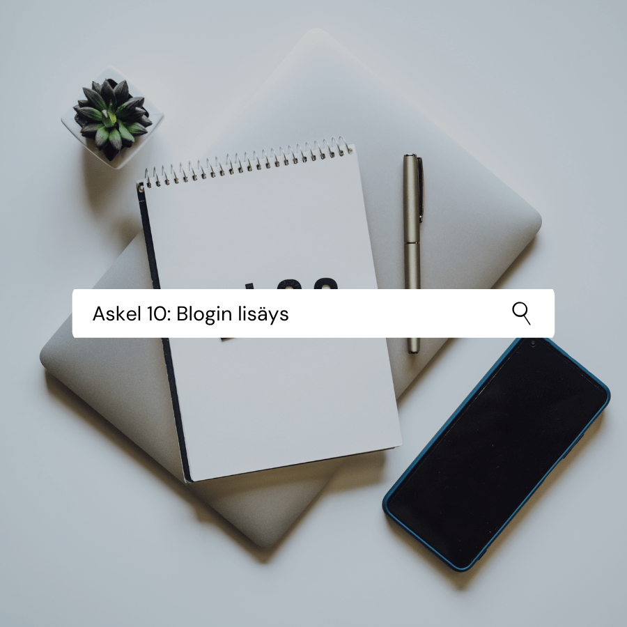 Askel 10: Blogin lisäys Shopify verkkokauppaan