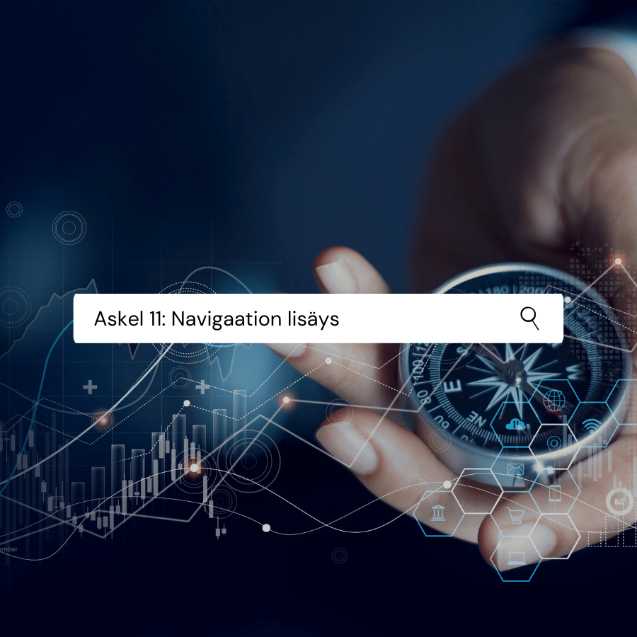 Askel 11: Navigaation lisäys Shopify verkkokauppaan