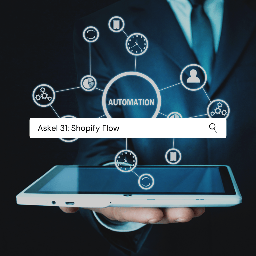 Askel 31: Shopify Flow - automatisoi verkkokaupan sisäisiä tehtäviä