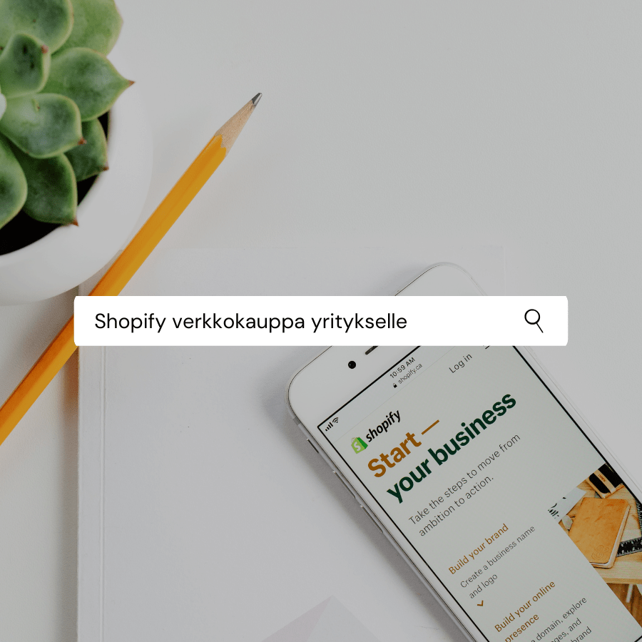Shopify verkkokauppa - yksi suosituimmista verkkokauppa-alustoista Suomessa ja maailmalla