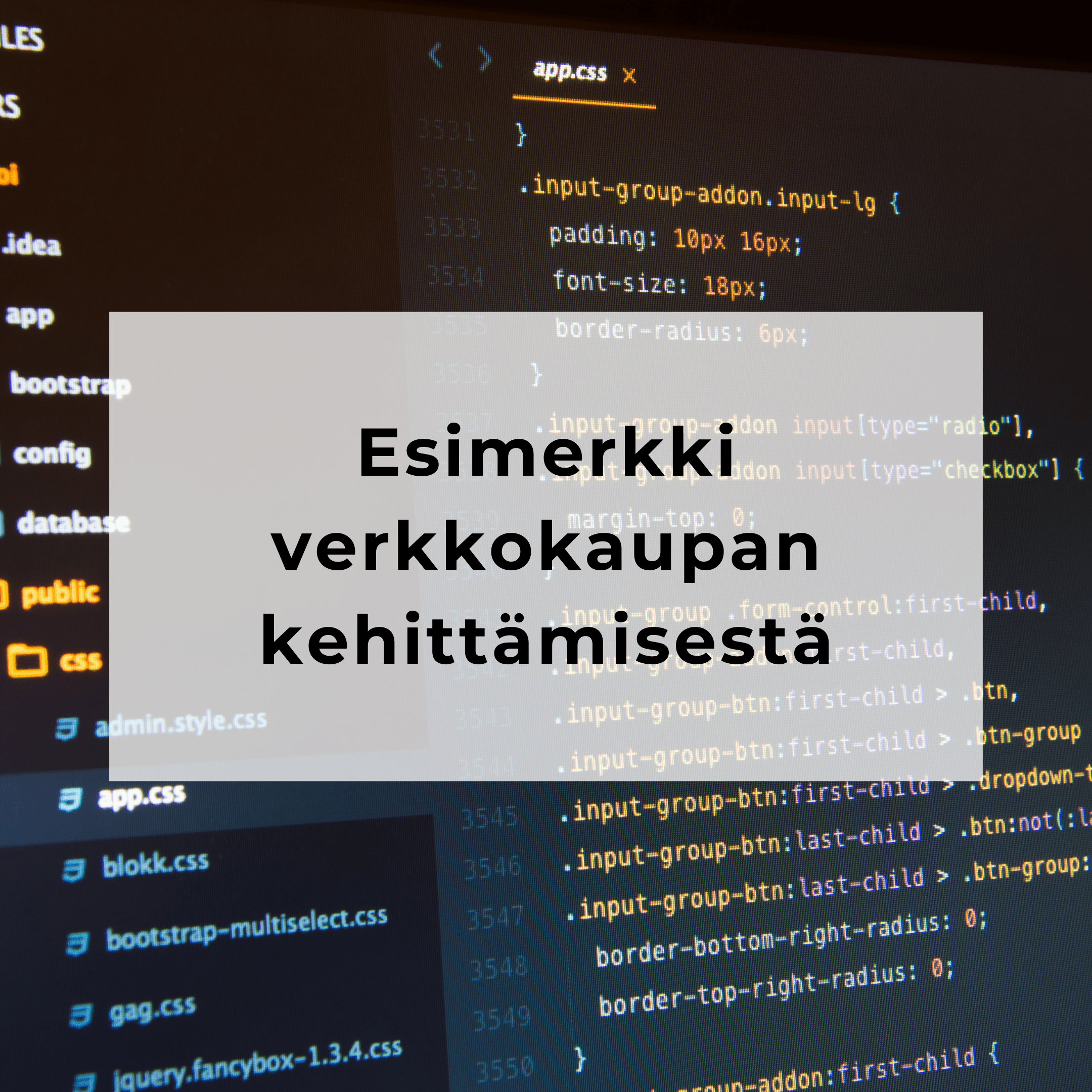 Käytännön esimerkki muutos- ja kehitystyöstä